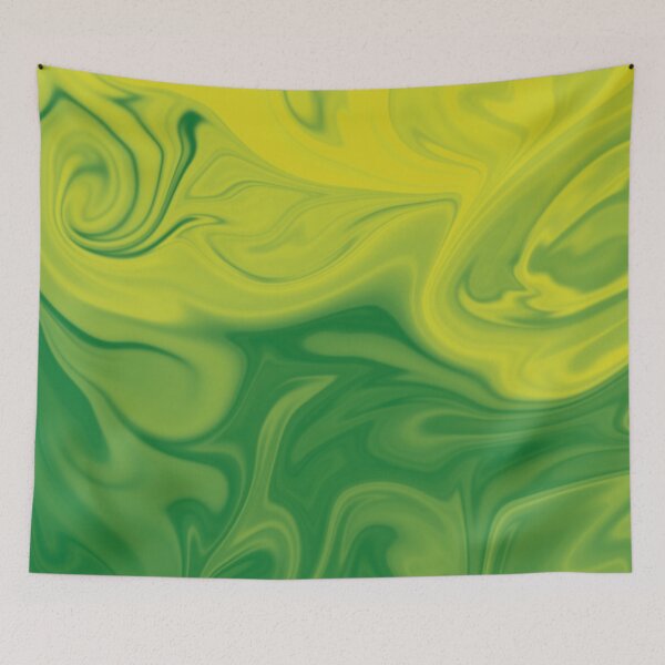 Item preview, Green Yellow Liquid Art. Liquid Marble. Abstract Design. designed and sold by Jason123za.