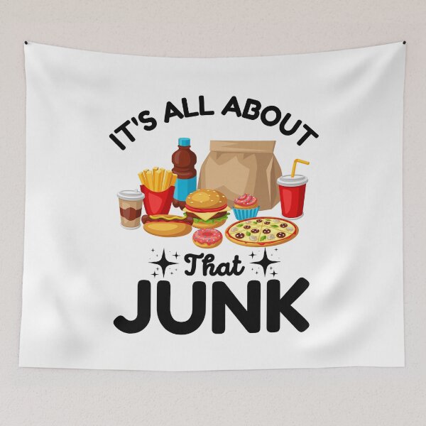 Item preview, It's All About That Junk - Funny Saying designed and sold by BopleDesigns.