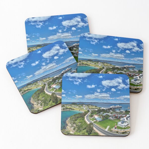 Item preview, Eden Killer Whale Museum with Westerdam Cruise Liner in the Port designed and sold by Colin Dixon.
