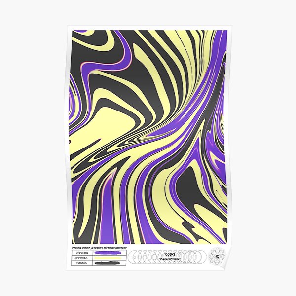 Alienware | Color Vibez 006-3 Poster