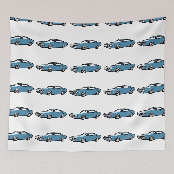 Item preview, Blue PR Muscle Car designed and sold by CoolRide.