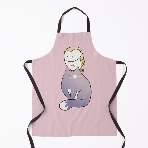 Item preview, A Cat And An Owl Funny Pet Owner designed and sold by Yarafantasyart.