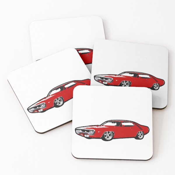 Item preview, Red PR Muscle Car designed and sold by CoolRide.