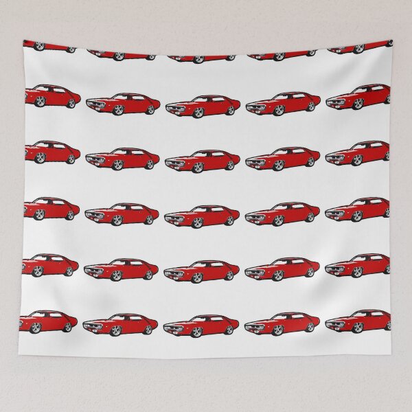 Item preview, Red PR Muscle Car designed and sold by CoolRide.