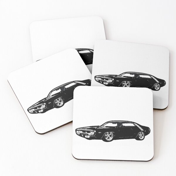 Item preview, Black PR Muscle Car designed and sold by CoolRide.