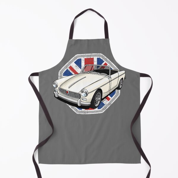 Item preview, My drawing of the typical British roadster (white) designed and sold by designjaag.