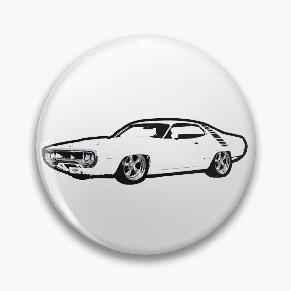 Item preview, White Pink PR Muscle Car designed and sold by CoolRide.