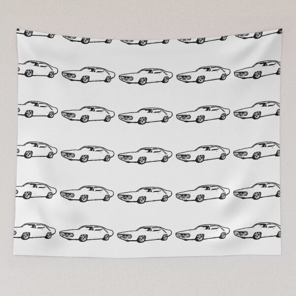 Item preview, White Pink PR Muscle Car designed and sold by CoolRide.
