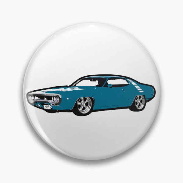 Item preview, Blue PR Muscle Car designed and sold by CoolRide.