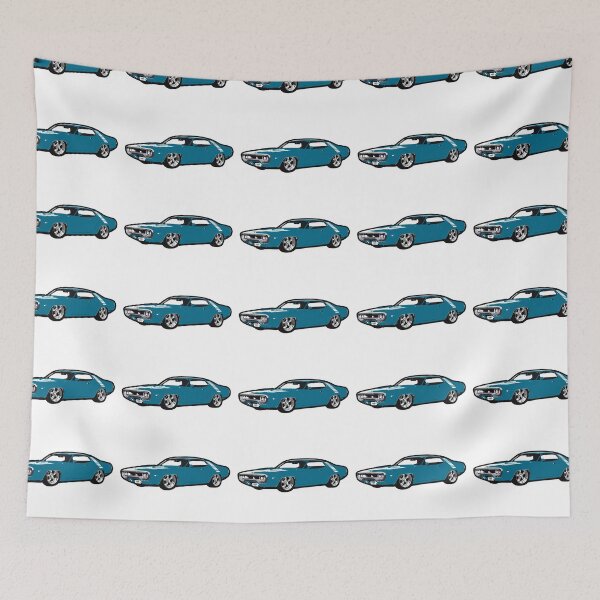 Item preview, Blue PR Muscle Car designed and sold by CoolRide.