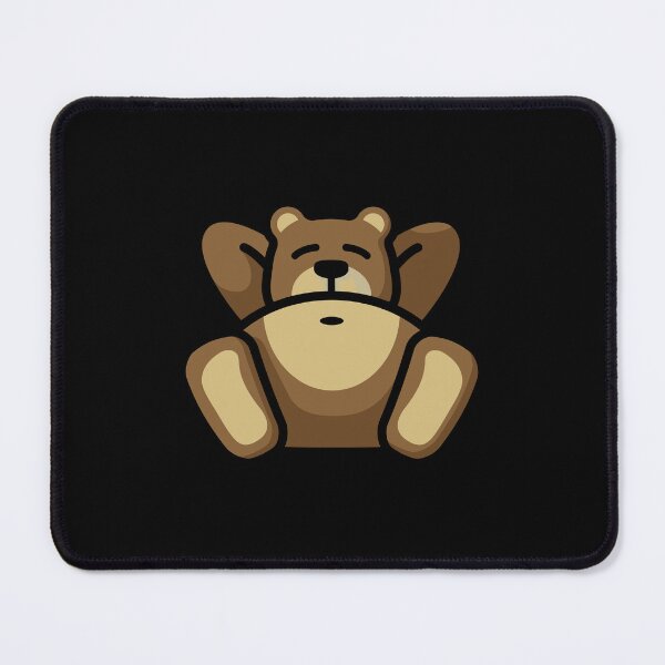 Item preview, Lazy Brown Bear | Black designed and sold by Teenker.