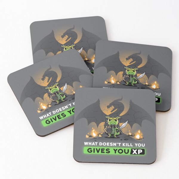 Item preview, What Doesn't Kill You Give You XP designed and sold by Chris Mpasirogloy.