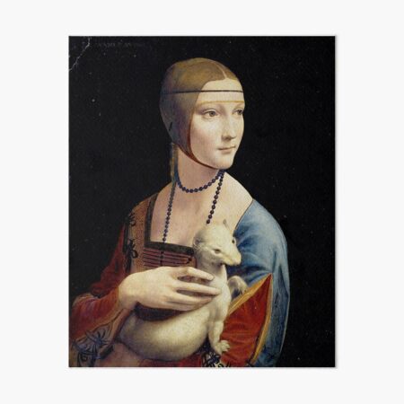 Artikel-Vorschau von Die Dame mit einem Hermelin - Leonardo da Vinci, designt und verkauft von BestPaintings.