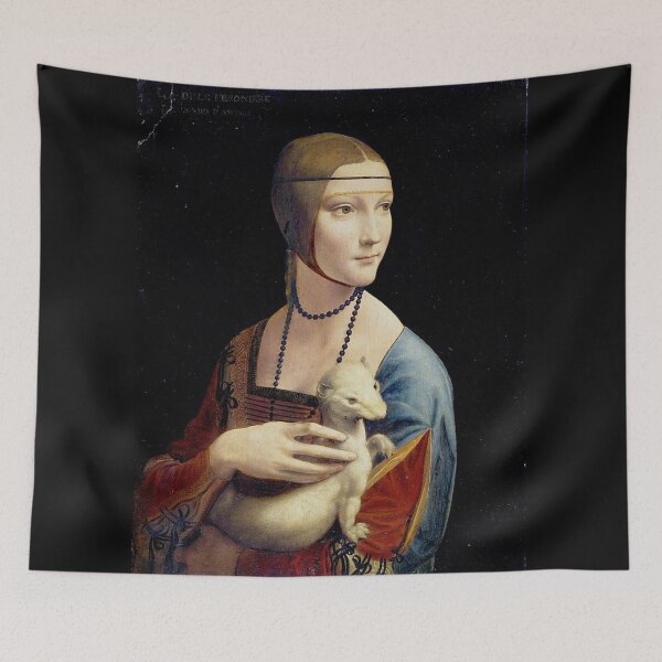 Item preview, The Lady with an Ermine - Leonardo da Vinci designed and sold by BestPaintings.
