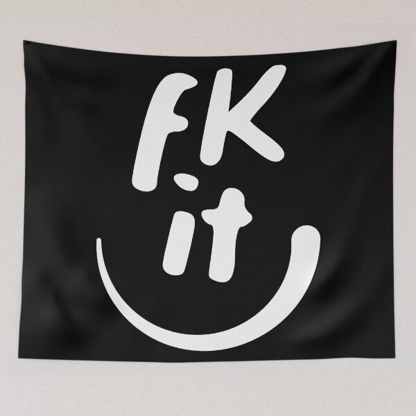 Item preview, Fk it - White  designed and sold by Creatrick.