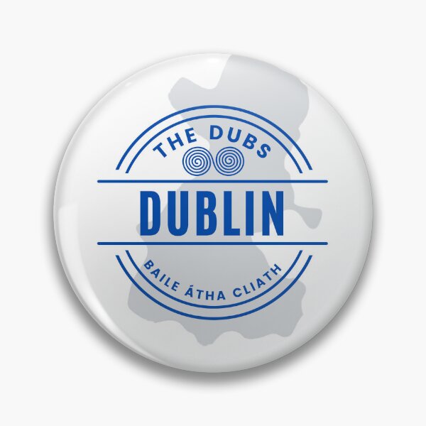 Item preview, Dublin with Celtic Design over a Dublin Map designed and sold by TrueCelt.