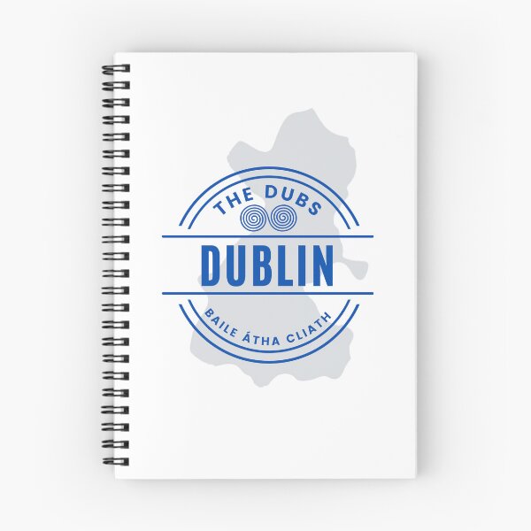 Item preview, Dublin with Celtic Design over a Dublin Map designed and sold by TrueCelt.
