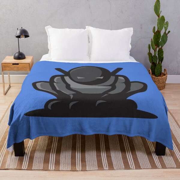 Item preview, Ninja Squat Black Grey | Blue designed and sold by Teenker.