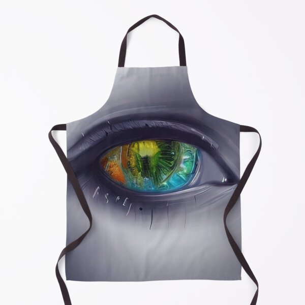 Item preview, green eye painting designed and sold by SinghVillasra.