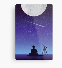 BTS Jimin Serendipity Landscape Metal Print