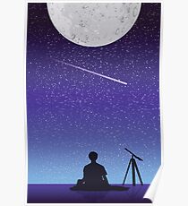 BTS Jimin Serendipity Landschaft Poster