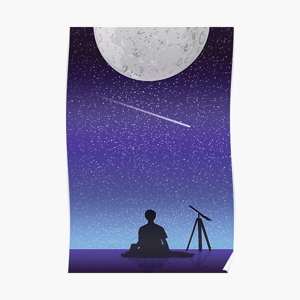 BTS Jimin Serendipity Landscape Poster