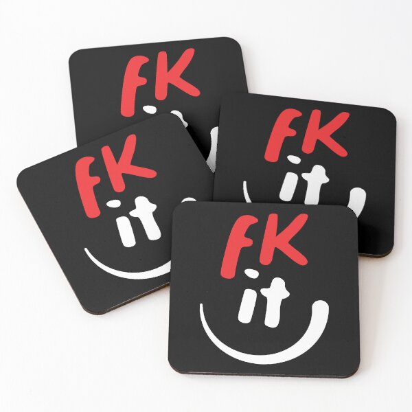 Item preview, Fk it - Red White  designed and sold by Creatrick.