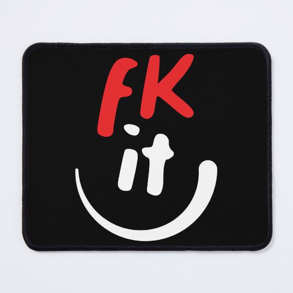 Item preview, Fk it - Red White  designed and sold by Creatrick.