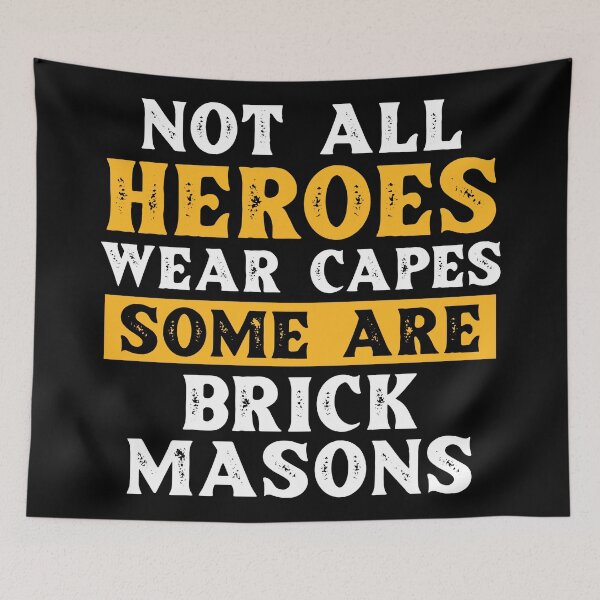 Item preview, Proud Brick Mason designed and sold by NestaReign.