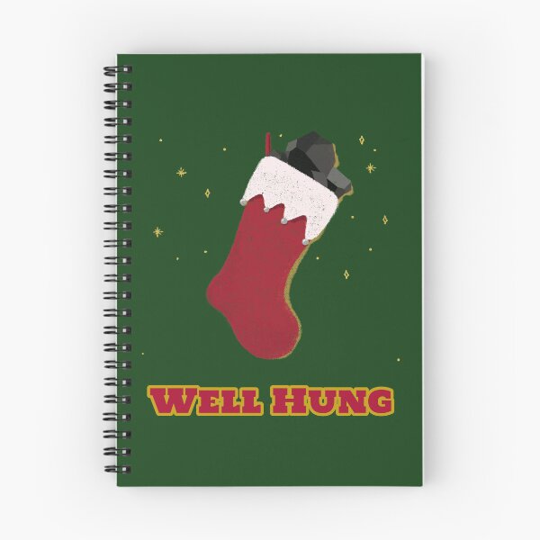 Item preview, Well Hung. Funny Christmas Stocking For Naughty Big Santa designed and sold by Rebel-Design.