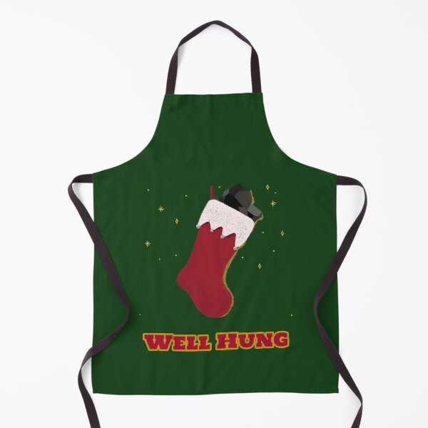 Item preview, Well Hung. Funny Christmas Stocking For Naughty Big Santa designed and sold by Rebel-Design.