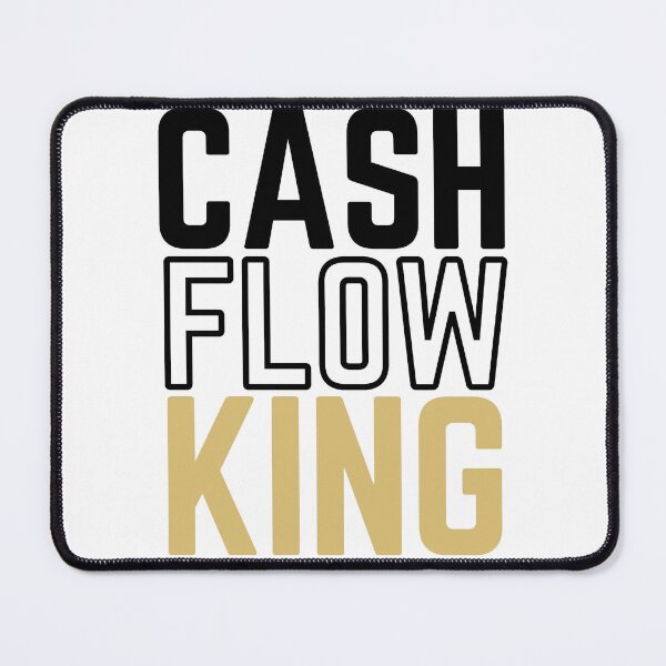 Item preview, CASH FLOW KING modified white background  designed and sold by KingsManKind.