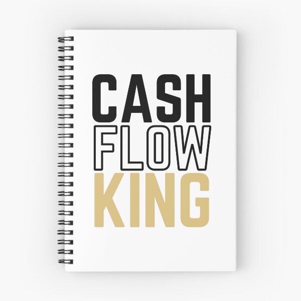 Item preview, CASH FLOW KING modified white background  designed and sold by KingsManKind.