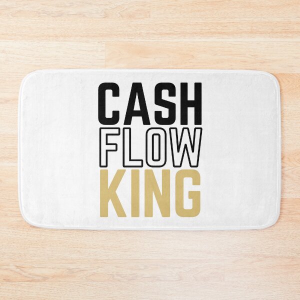 Item preview, CASH FLOW KING modified white background  designed and sold by KingsManKind.