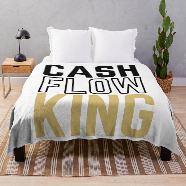 Item preview, CASH FLOW KING modified white background  designed and sold by KingsManKind.