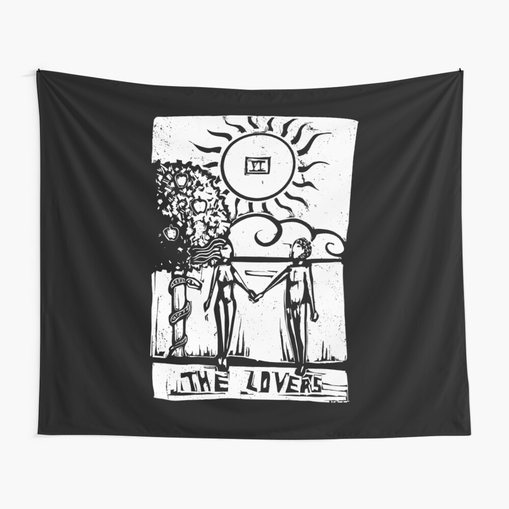 tarot tapestry the lovers