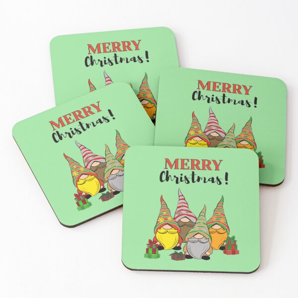 Item preview, Merry Christmas Gnomes designed and sold by LMoonDesigns.