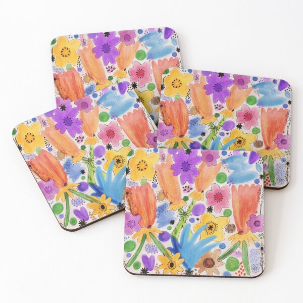 Item preview, Watercolour Flowers designed and sold by Karen Hempel.