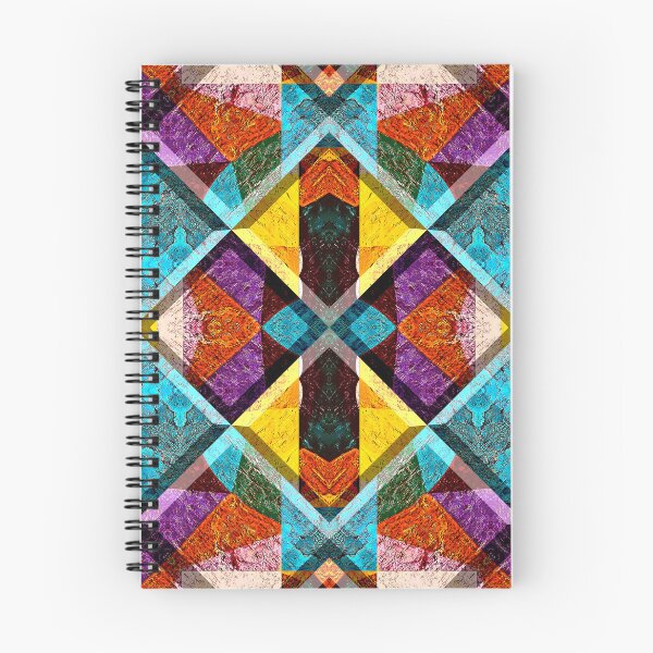 Item preview,  POWERFUL LUMINOUS RADIAL COSMIC LABYRINTH PATCHWORK -  SPIRITUAL AWAKENING CUBIC GEOMETRIC ART PATTERN IN DEEP* designed and sold by Ralek.