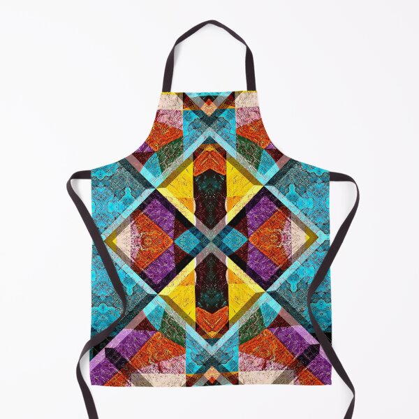 Item preview,  POWERFUL LUMINOUS RADIAL COSMIC LABYRINTH PATCHWORK -  SPIRITUAL AWAKENING CUBIC GEOMETRIC ART PATTERN IN DEEP* designed and sold by Ralek.