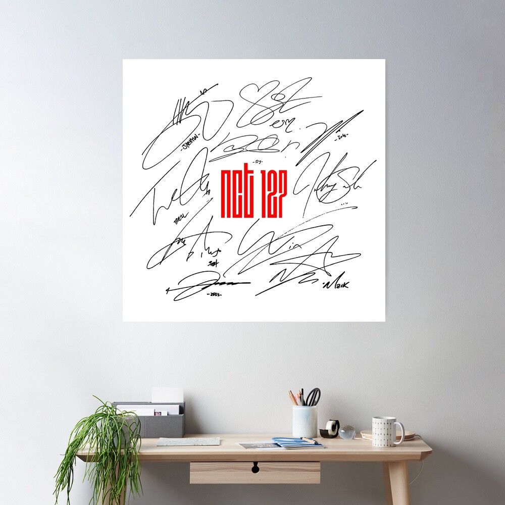 NCT 127 - Signatures (white)