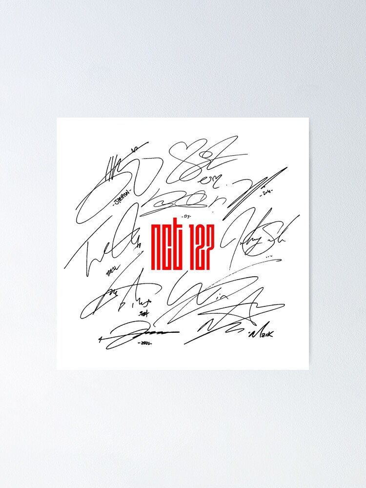 NCT 127 - Signatures (white)