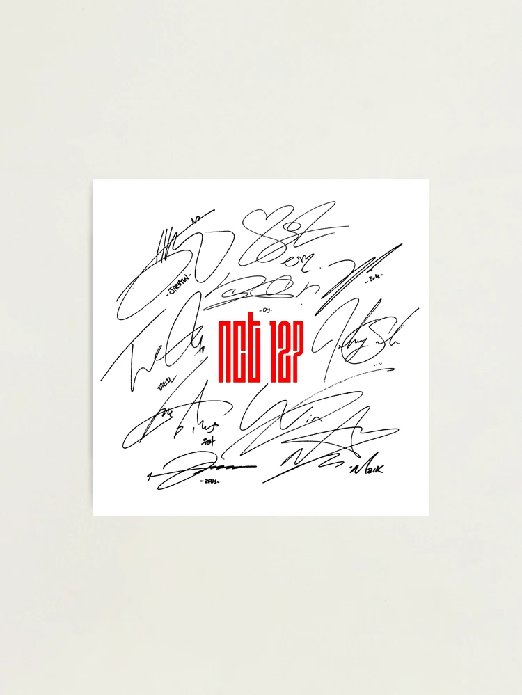 NCT 127 サイン入りメッセージカード - メルカリ