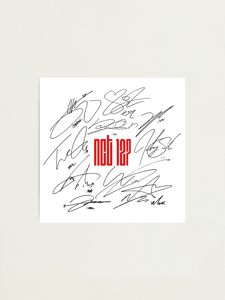 NCT 127 - Signatures (white)