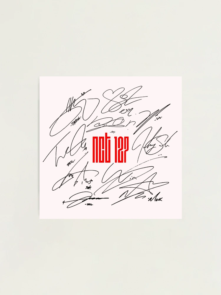 NCT127 ZOZOTOWN 直筆サイン入りTシャツ - メルカリ