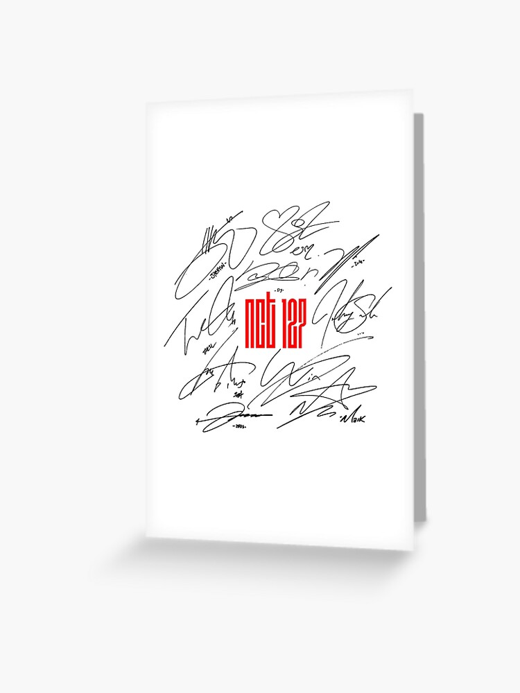 NCT 127 - Signatures (white)