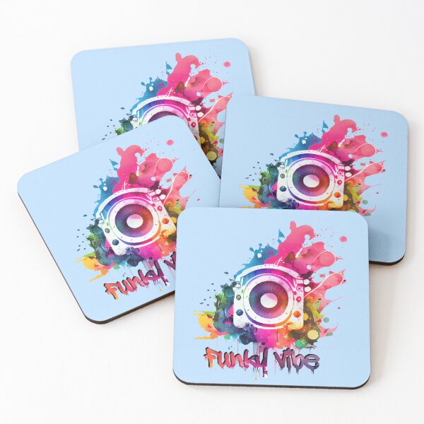 Item preview, Funky Vibe, Watercolour Painting designed and sold by KOTOdesign.