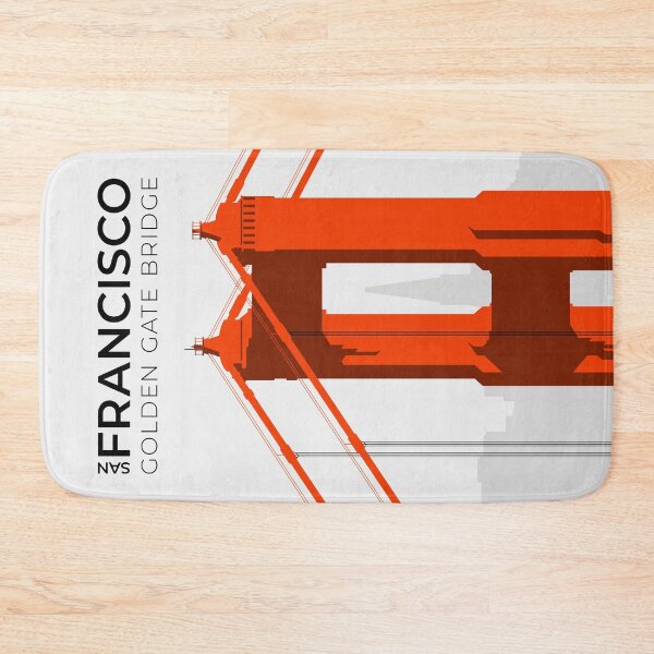 Item preview, San Francisco Golden Gate Bridge (Minimalist) designed and sold by Rapaz Designs.