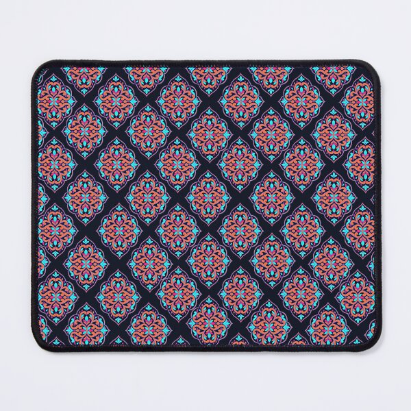 Item preview, A Rich Persian Style Pattern Design on Dark Blue Background designed and sold by deepakrode7.
