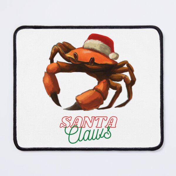 Item preview, Christmas Crab Santa Claws designed and sold by dankbaer.